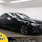 Used 2016 BLACK AUDI A4 for sale in Manchester