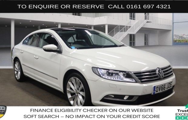 Used 2016 WHITE VOLKSWAGEN CC for sale in Manchester