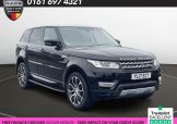 Used 2017 BLACK LAND ROVER RANGE ROVER SPORT for sale in Manchester