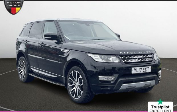 Used 2017 BLACK LAND ROVER RANGE ROVER SPORT for sale in Manchester