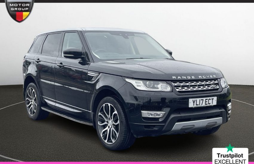 Used 2017 BLACK LAND ROVER RANGE ROVER SPORT for sale in Manchester