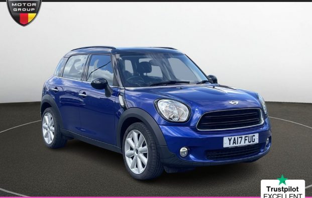 Used 2017 BLUE MINI COUNTRYMAN for sale in Manchester