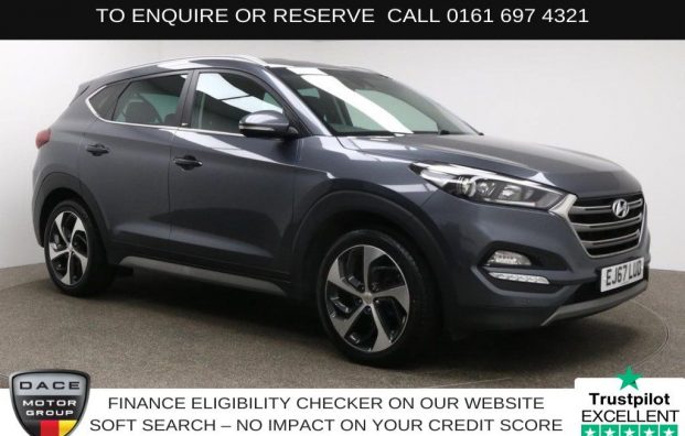Used 2017 GREY HYUNDAI TUCSON for sale in Manchester