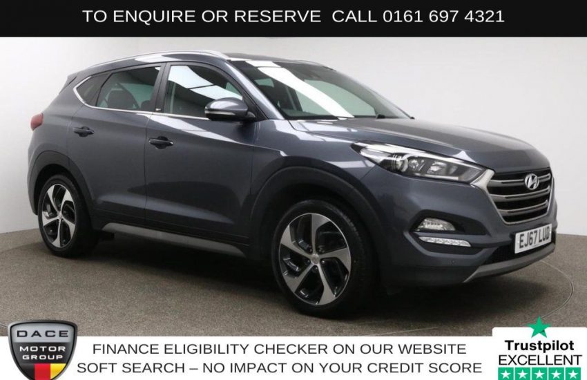 Used 2017 GREY HYUNDAI TUCSON for sale in Manchester