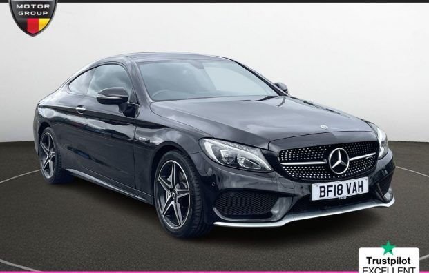 Used 2018 BLACK MERCEDES-BENZ C-CLASS for sale in Manchester