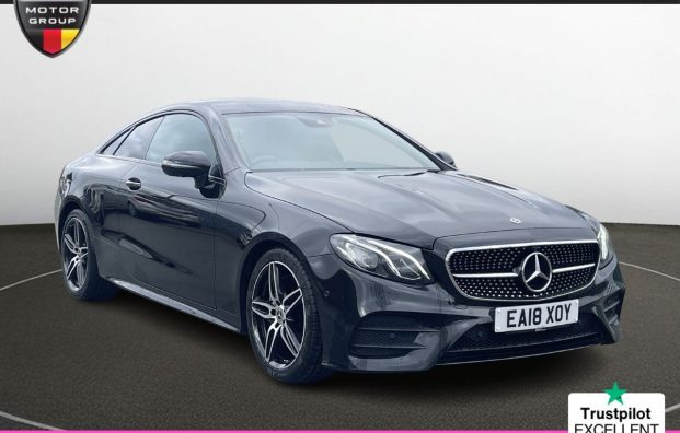 Used 2018 BLACK MERCEDES-BENZ E-CLASS for sale in Manchester