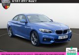 Used 2018 BLUE BMW 2 SERIES for sale in Manchester