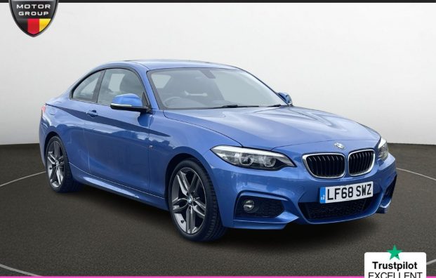 Used 2018 BLUE BMW 2 SERIES for sale in Manchester