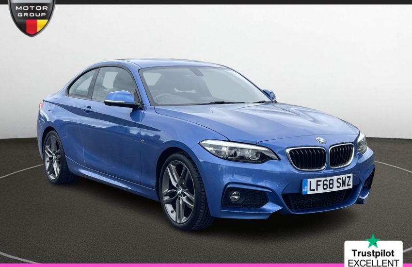 Used 2018 BLUE BMW 2 SERIES for sale in Manchester