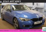 Used 2018 BLUE BMW 3 SERIES for sale in Manchester