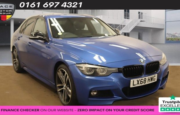 Used 2018 BLUE BMW 3 SERIES for sale in Manchester