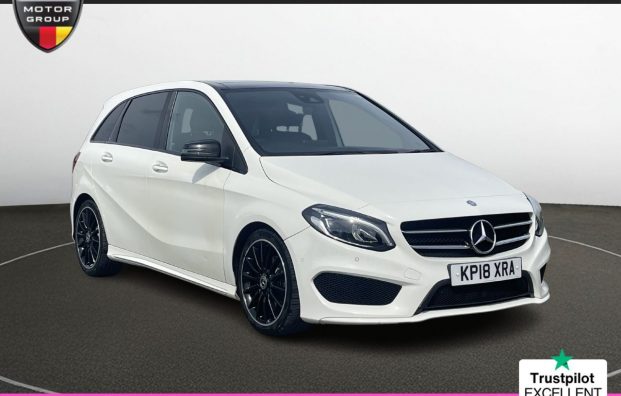 Used 2018 WHITE MERCEDES-BENZ B-CLASS for sale in Manchester