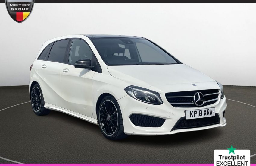 Used 2018 WHITE MERCEDES-BENZ B-CLASS for sale in Manchester