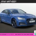 Used 2019 BLUE AUDI A5 for sale in Manchester