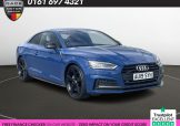 Used 2019 BLUE AUDI A5 for sale in Manchester