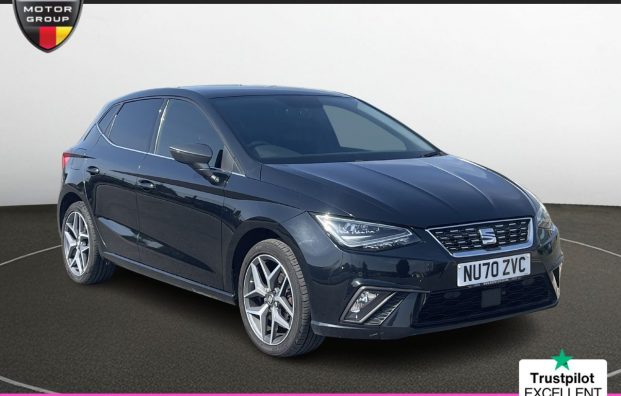 Used 2020 BLACK SEAT IBIZA for sale in Manchester