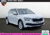Used 2020 WHITE SKODA KAMIQ for sale in Manchester