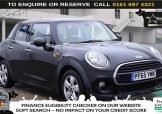 Used 2016 BLACK MINI HATCH for sale in Manchester