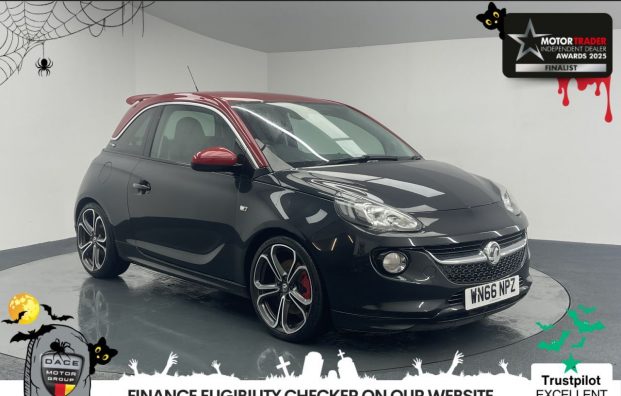 Used 2016 BLACK VAUXHALL ADAM for sale in Manchester