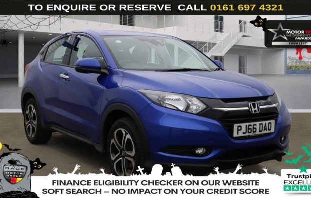 Used 2016 BLUE HONDA HR-V for sale in Manchester
