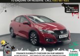 Used 2016 RED HONDA CIVIC for sale in Manchester
