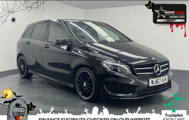Used 2017 BLACK MERCEDES-BENZ B-CLASS for sale in Manchester