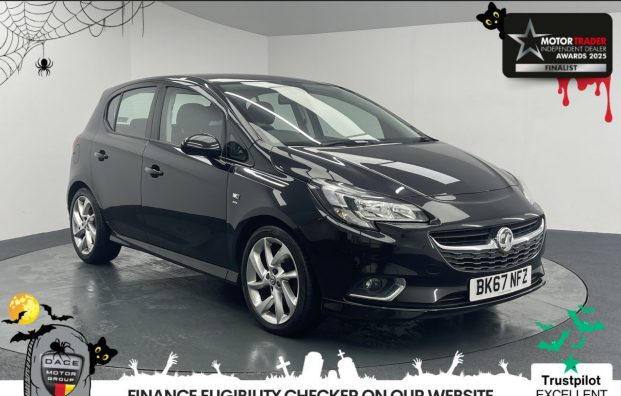 Used 2017 BLACK VAUXHALL CORSA for sale in Manchester