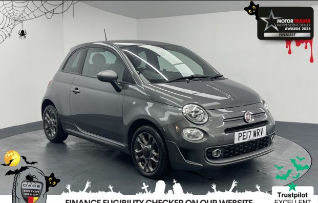 Used 2017 GREY FIAT 500 for sale in Manchester
