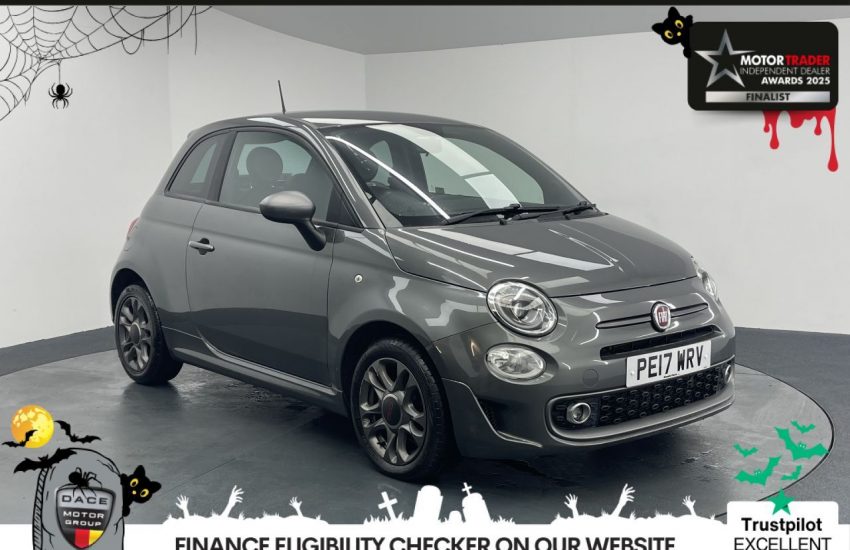 Used 2017 GREY FIAT 500 for sale in Manchester