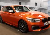 Used 2017 ORANGE BMW 1 SERIES for sale in Manchester