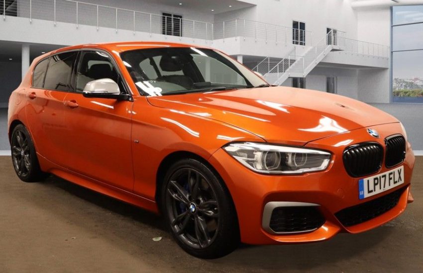 Used 2017 ORANGE BMW 1 SERIES for sale in Manchester