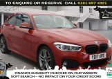 Used 2017 RED BMW 1 SERIES for sale in Manchester