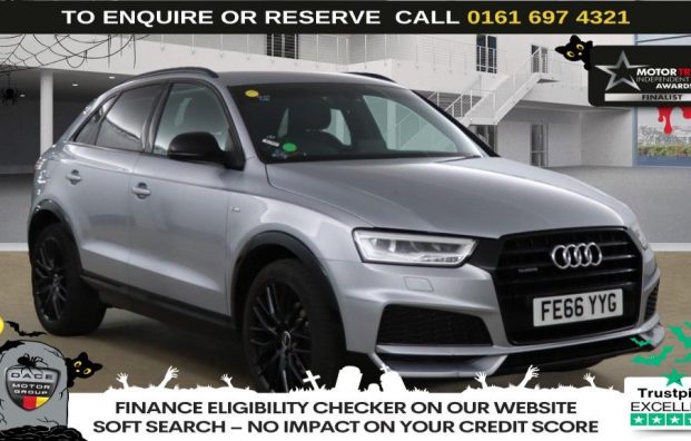 Used 2017 SILVER AUDI Q3 for sale in Manchester