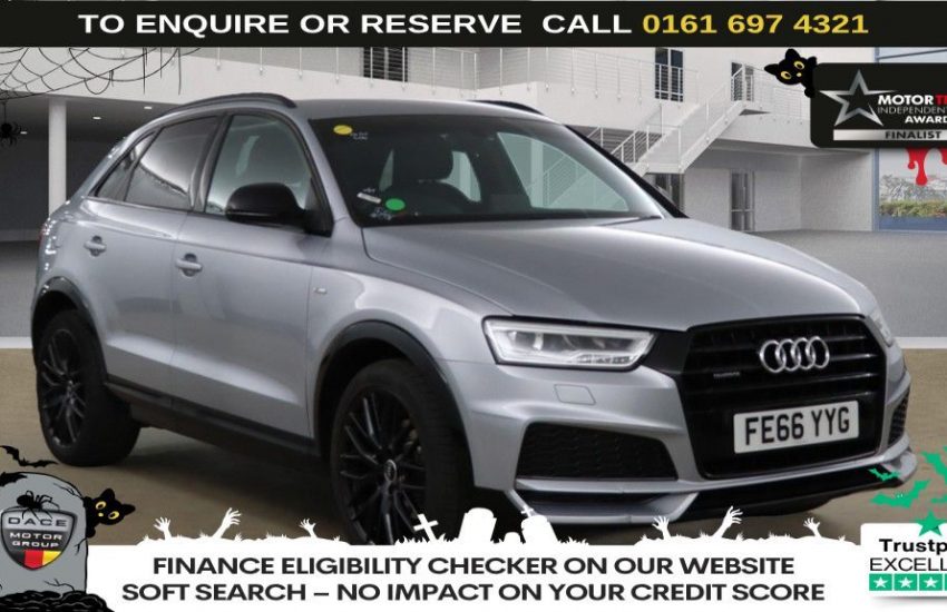 Used 2017 SILVER AUDI Q3 for sale in Manchester