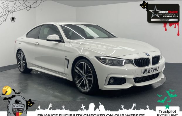Used 2017 WHITE BMW 4 SERIES for sale in Manchester