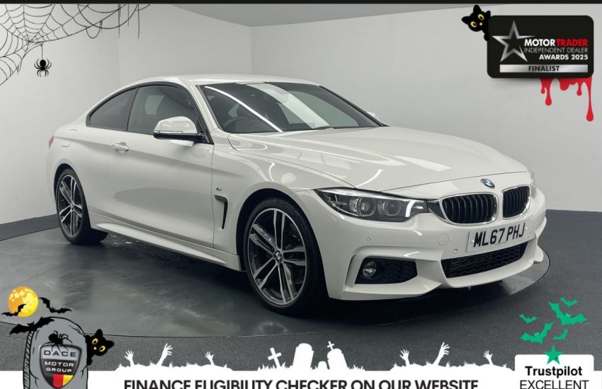 Used 2017 WHITE BMW 4 SERIES for sale in Manchester