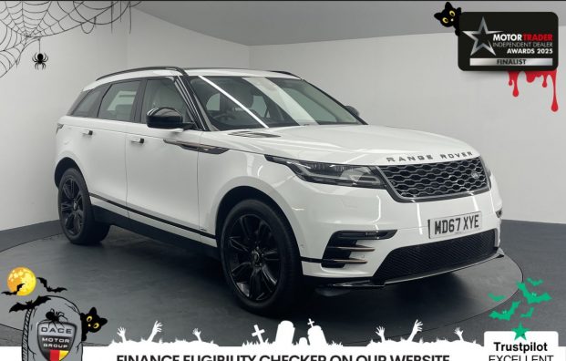 Used 2017 WHITE LAND ROVER RANGE ROVER VELAR for sale in Manchester