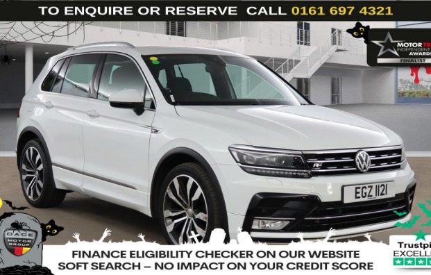 Used 2017 WHITE VOLKSWAGEN TIGUAN for sale in Manchester