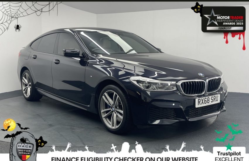 Used 2018 BLACK BMW 6 SERIES GRAN TURISMO for sale in Manchester