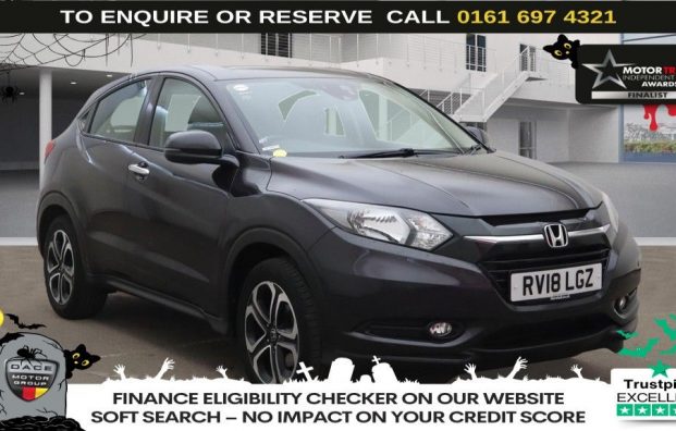 Used 2018 BLACK HONDA HR-V for sale in Manchester