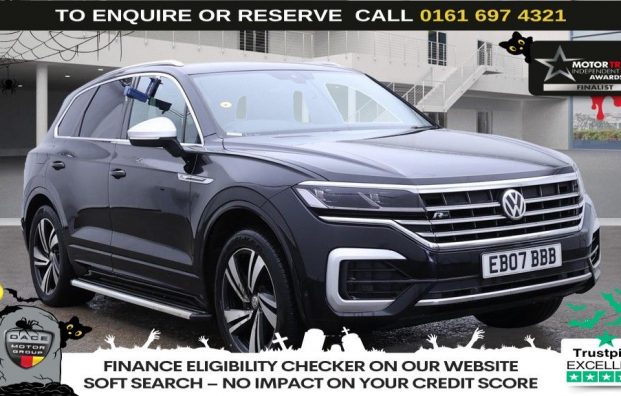 Used 2018 BLACK VOLKSWAGEN TOUAREG for sale in Manchester