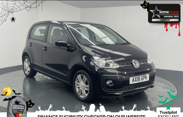 Used 2018 BLACK VOLKSWAGEN UP! for sale in Manchester