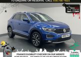 Used 2018 BLUE VOLKSWAGEN T-ROC for sale in Manchester