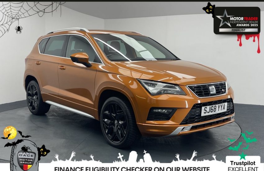 Used 2018 ORANGE SEAT ATECA for sale in Manchester