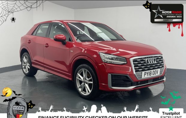 Used 2018 RED AUDI Q2 for sale in Manchester