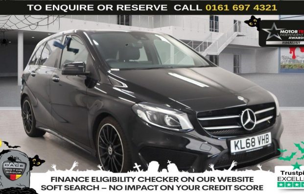 Used 2019 BLACK MERCEDES-BENZ B-CLASS for sale in Manchester