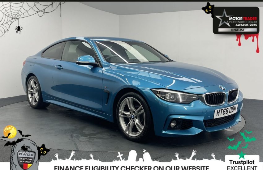 Used 2019 BLUE BMW 4 SERIES for sale in Manchester