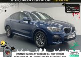 Used 2019 BLUE BMW X4 for sale in Manchester