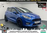 Used 2019 BLUE FORD FIESTA for sale in Manchester