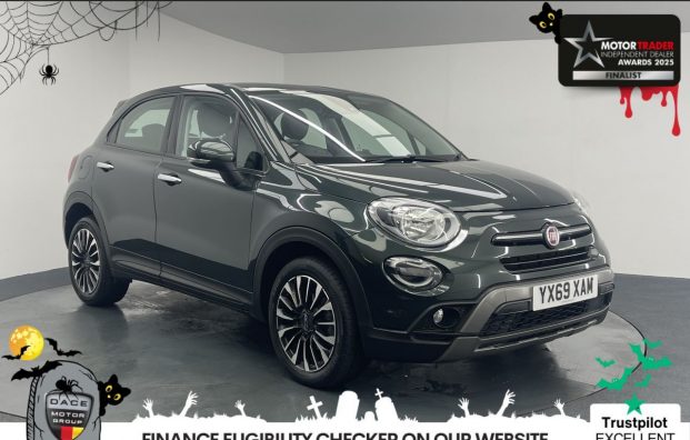 Used 2019 GREEN FIAT 500X for sale in Manchester